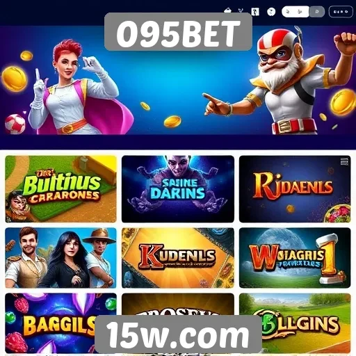 Estudo sobre a variedade de jogos disponíveis em 095BET